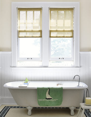 Bathroom Drapery Ideas