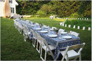 Lotus Wedding Tablecloth