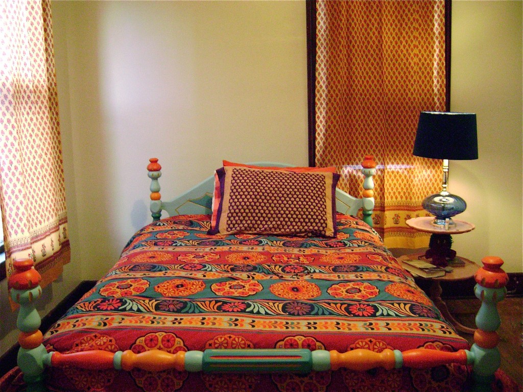 Designer Challenge: Global Bedspreads for a Unique Bed | Saffron Marigold
