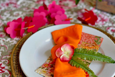 A Garden Wedding Reception With Moonlit Taj Saffron Marigold