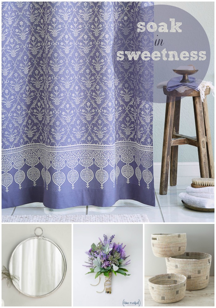 Lavender Bathroom Decor | Bathroom Decor