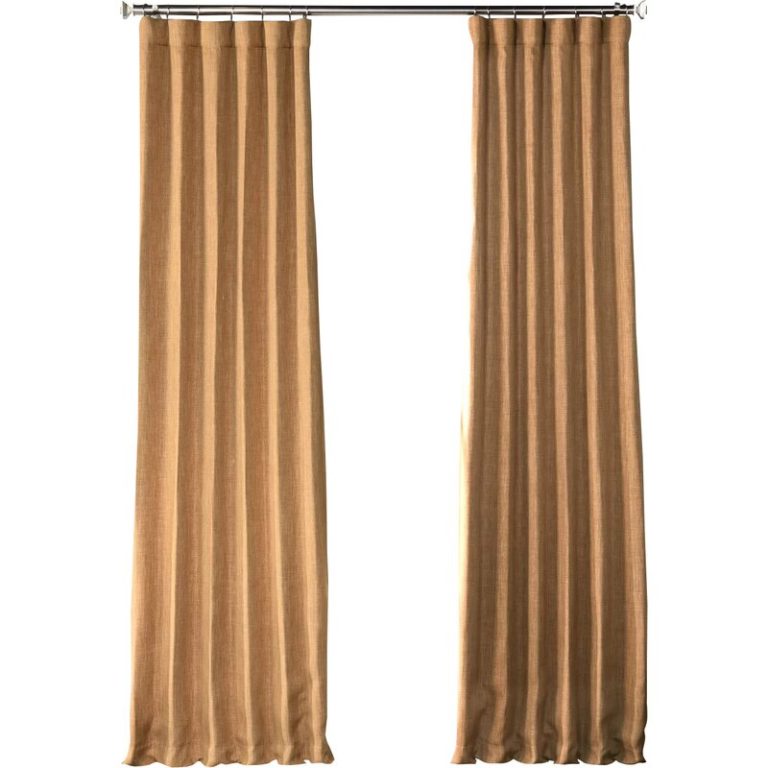 Lining Curtain Panels DIY: How To Line Sheer Curtains - Saffron Marigold