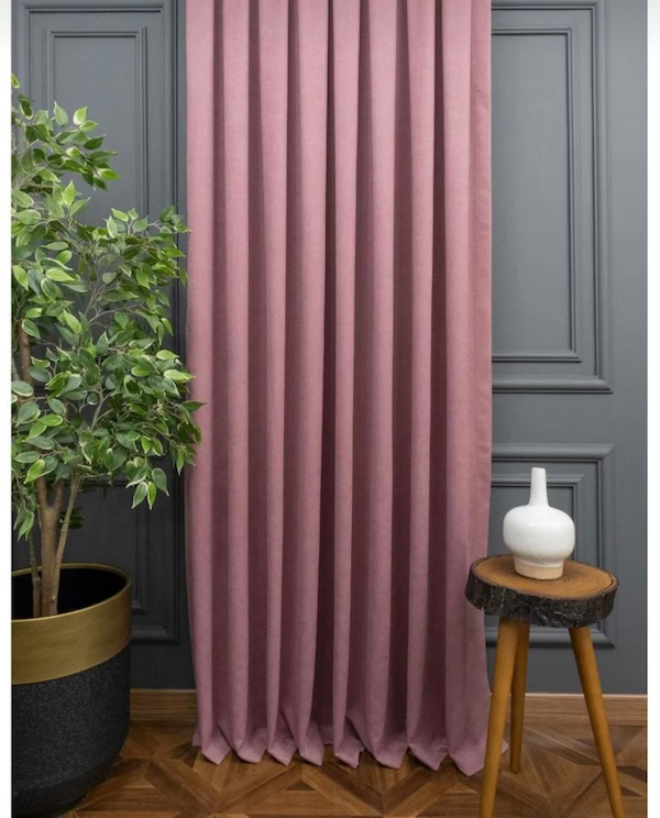 dining room drapery ideas for blackout curtains and sheer combo