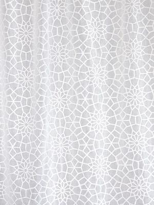 white print fabric