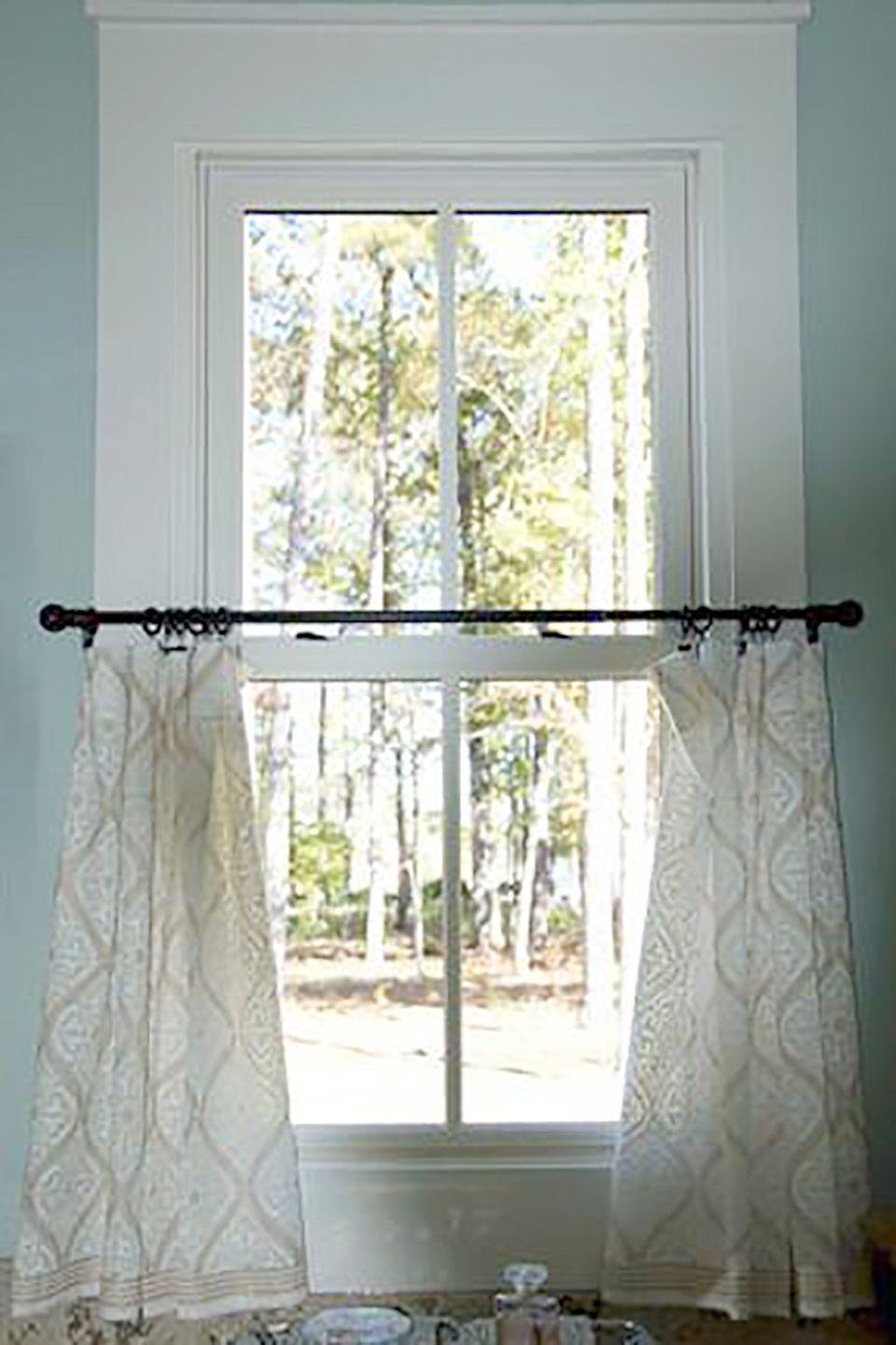  lovemyfabric Stretch Velvet Drapery Café Tier Curtains Window  Treatment/Window Décor (Tier Curtains 27 Wide / 36 Tall, Rust) : Home &  Kitchen
